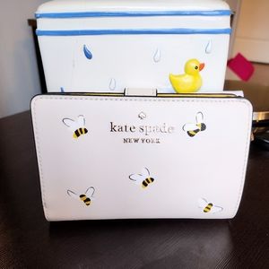 Kate Spade Bifold Wallet, Honey Bee